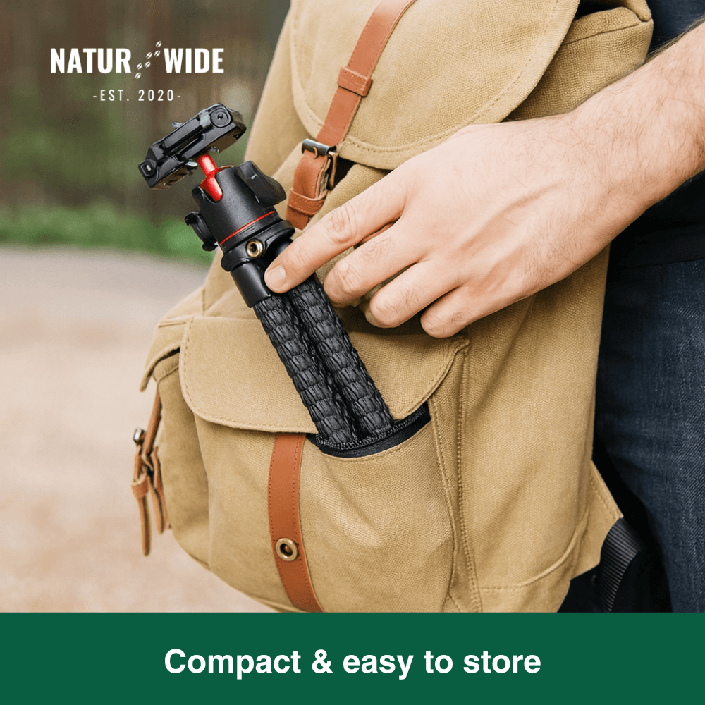 Flexible Octopus Tripod – Versatile for Camera & Smartphone