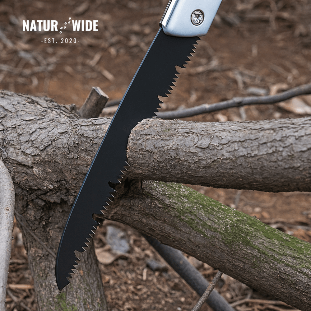 Folding outdoor saw for camping & garden
