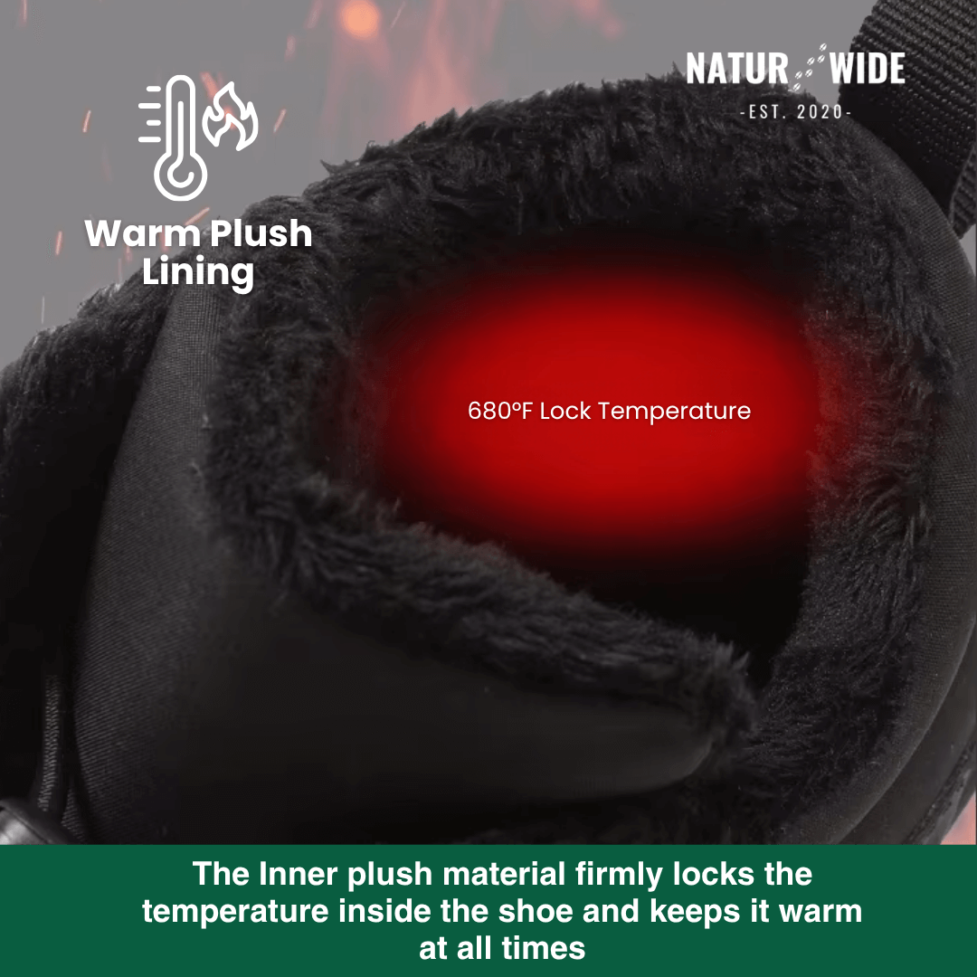 Winter Snow Boots – Warm, Fur-Lined Barefoot Shoes for Men & Women