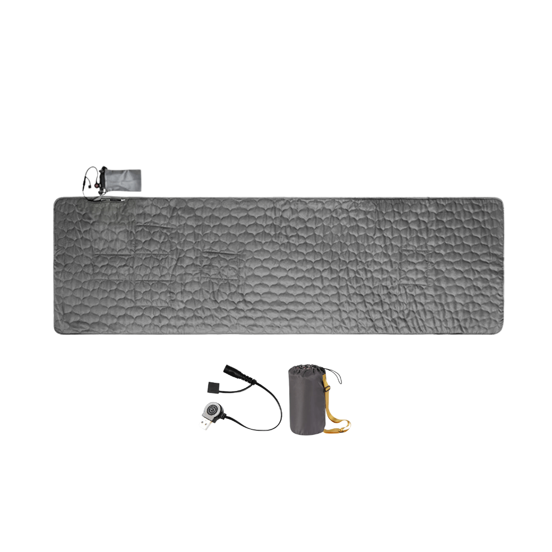 USB Heated Sleeping Mat – 5-Zone Camping Mattress Pad (78" x 24")