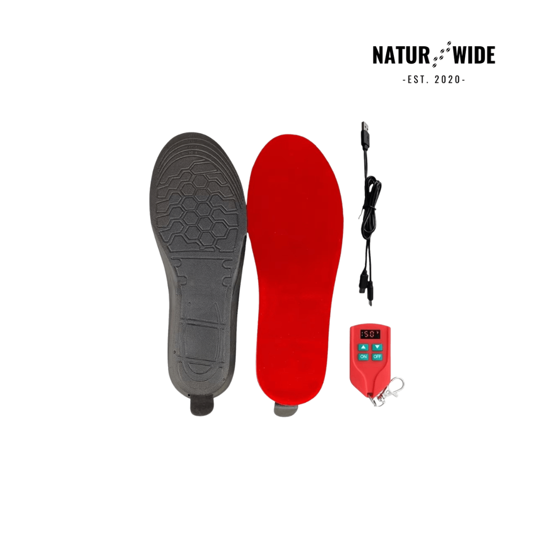 Trim-to-Fit USB Electric Heated Shoe Insoles