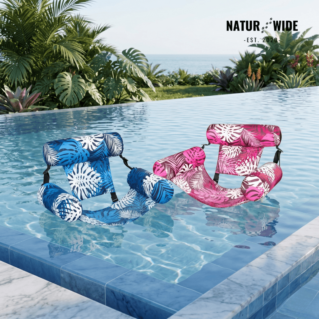 Inflatable Pool Hammock Float – Heavy-Duty Water Lounger Chair