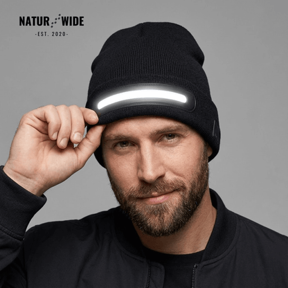 LED Hat with Light – USB Rechargeable Unisex Winter Hat