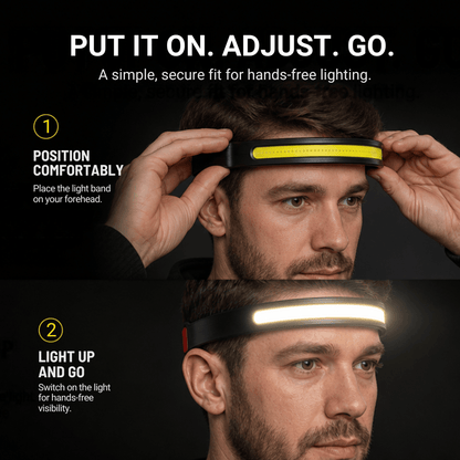 LED Headlamp Pro MAX, Also Wearable on the Neck – view 17