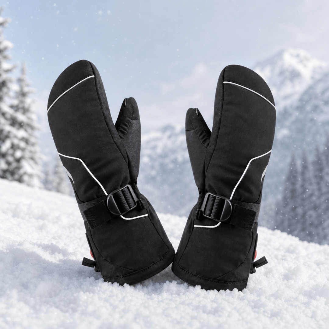 Rechargeable Waterproof Electric Heated Winter Mittens