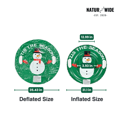 Inflatable Snow Tube – Heavy Duty Winter Sled