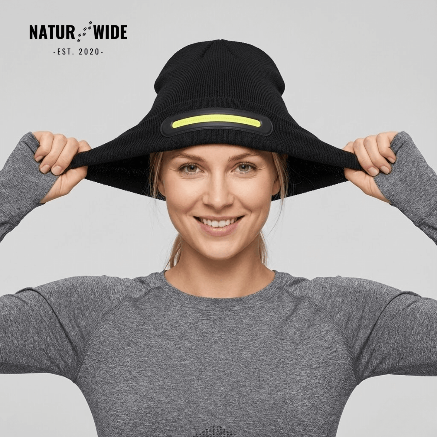 LED Hat with Light – USB Rechargeable Unisex Winter Hat