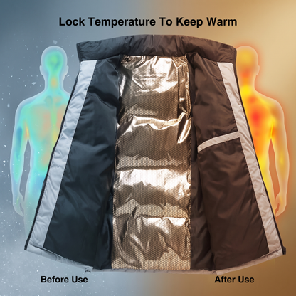Naturwide Heated Winter Jacket – 6 Heating Zones, Waterproof &amp; Extra Warm for Men and Women