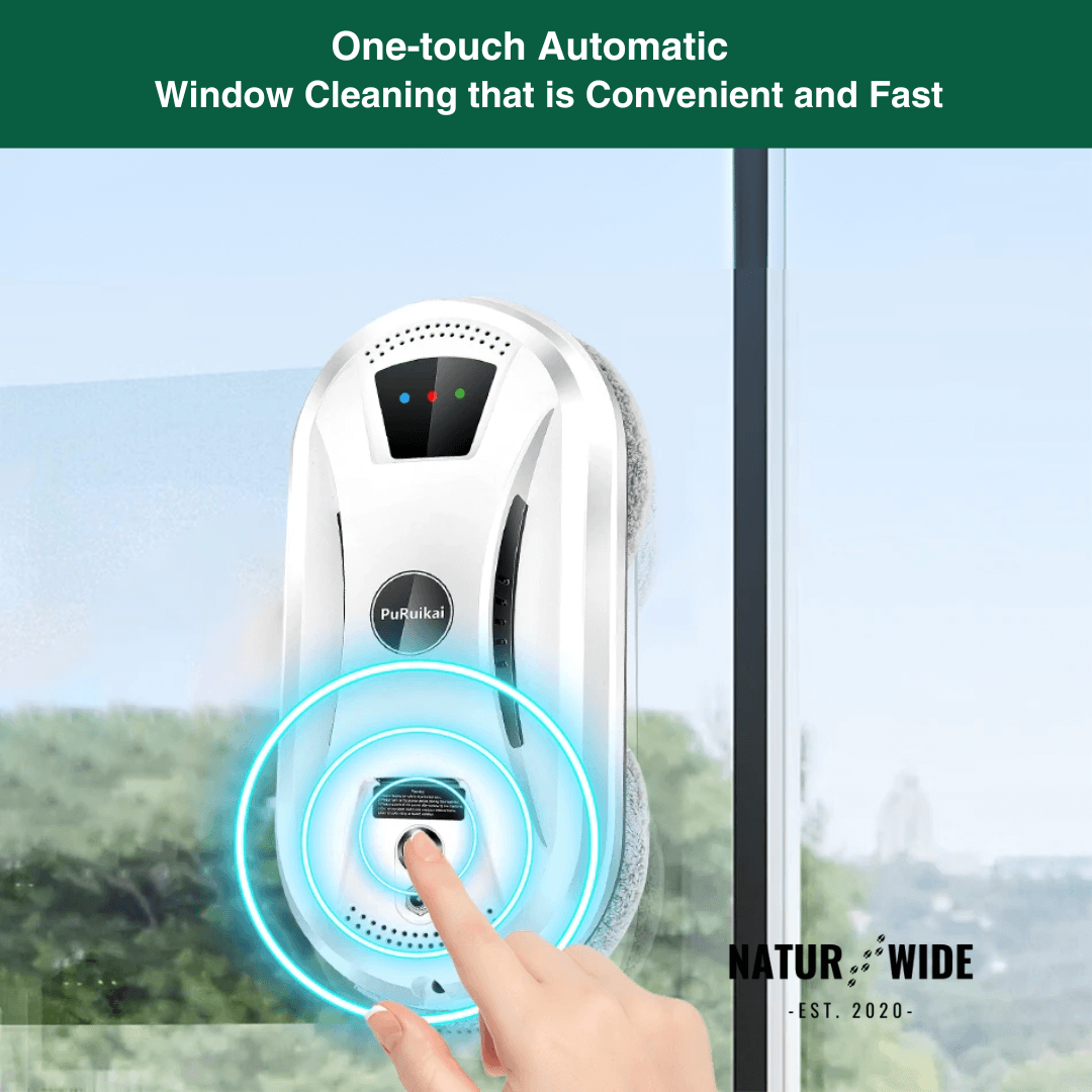 Ultra Thin Window Cleaning Robot with Remote Control