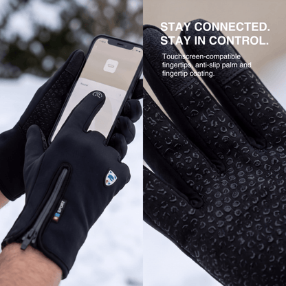 Heated Gloves (Power Bank Powered) – Waterproof &amp; Windproof