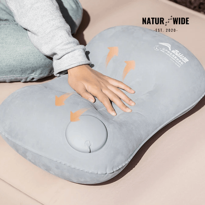Ultralight Press-to-Inflate Camping Travel Pillow