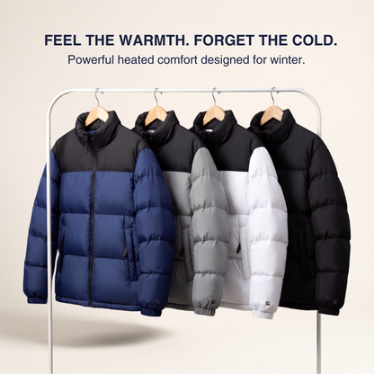 Naturwide Heated Winter Jacket – 6 Heating Zones, Waterproof &amp; Extra Warm for Men and Women