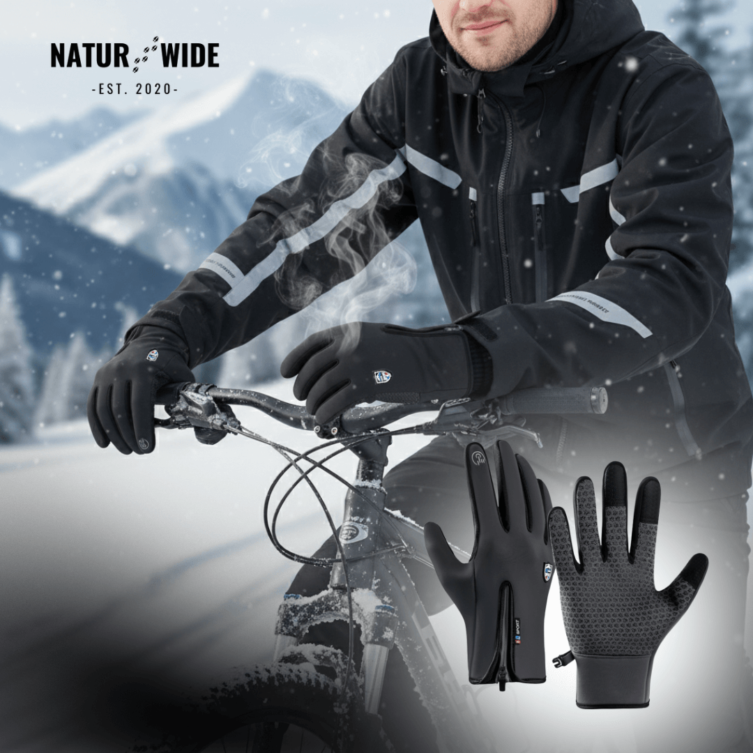 Heated Gloves (Power Bank Powered) – Waterproof & Windproof