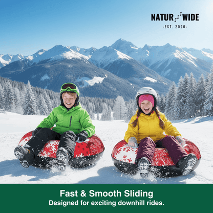 Inflatable Snow Tube – Heavy Duty Winter Sled