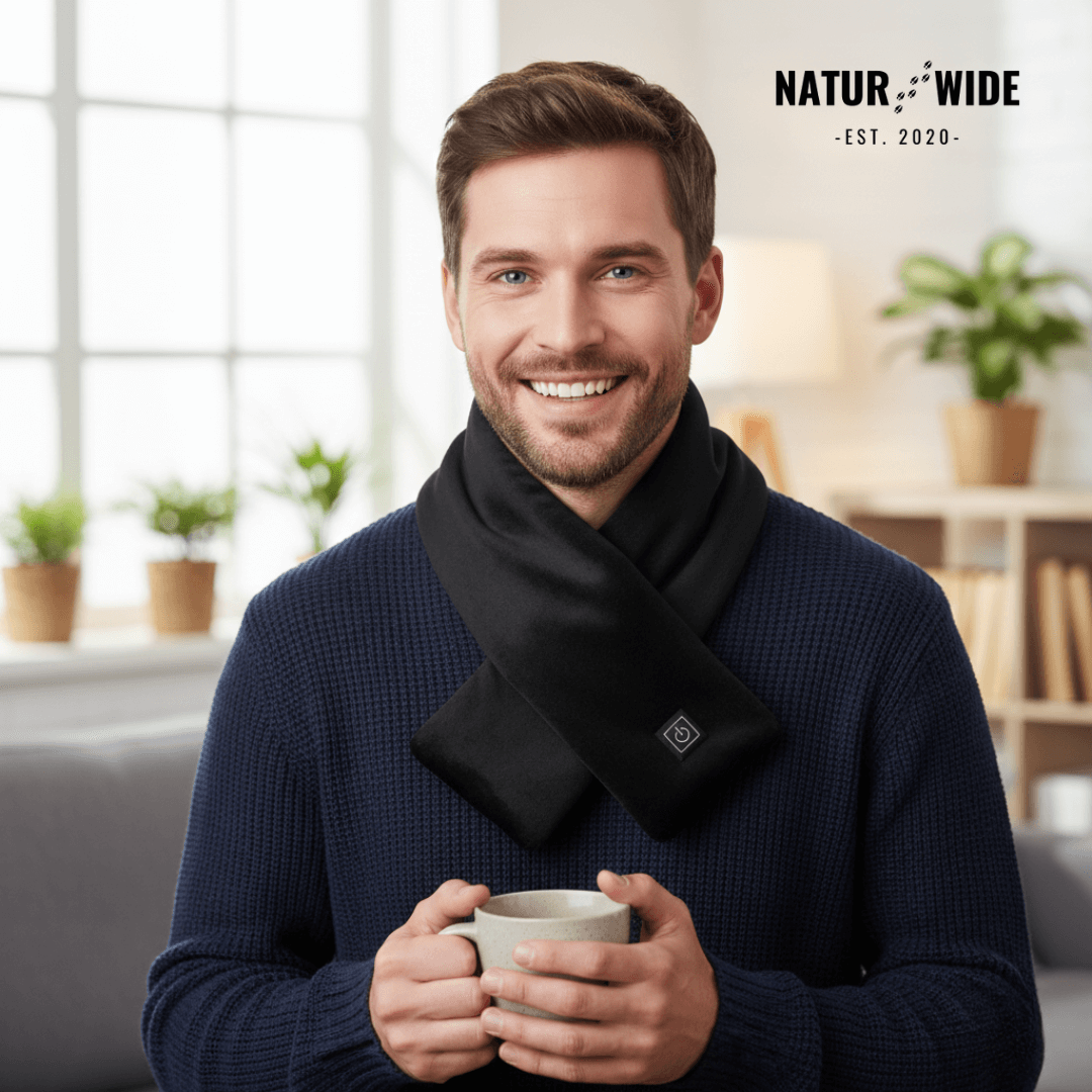 Electric Heated Scarf – USB Washable Thermal Neck Warmer