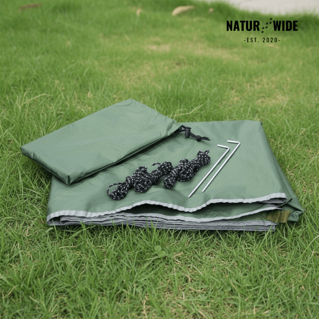 Camping Hammock with Mosquito Net, Rain Fly Tarp & Carry Bag