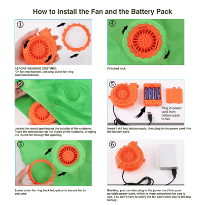 Inflatable Alien Costume – Funny “Pick Me Up” Illusion Suit