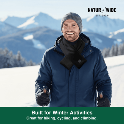 Electric Heated Scarf – USB Washable Thermal Neck Warmer