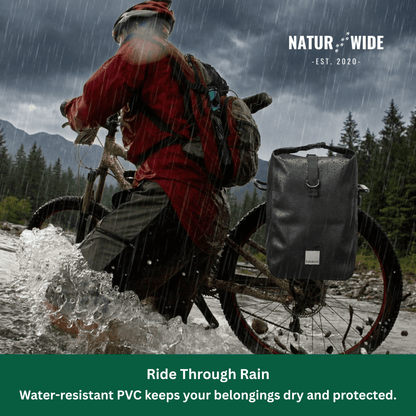 10L Waterproof Bike Rack Trunk Bag & Pannier