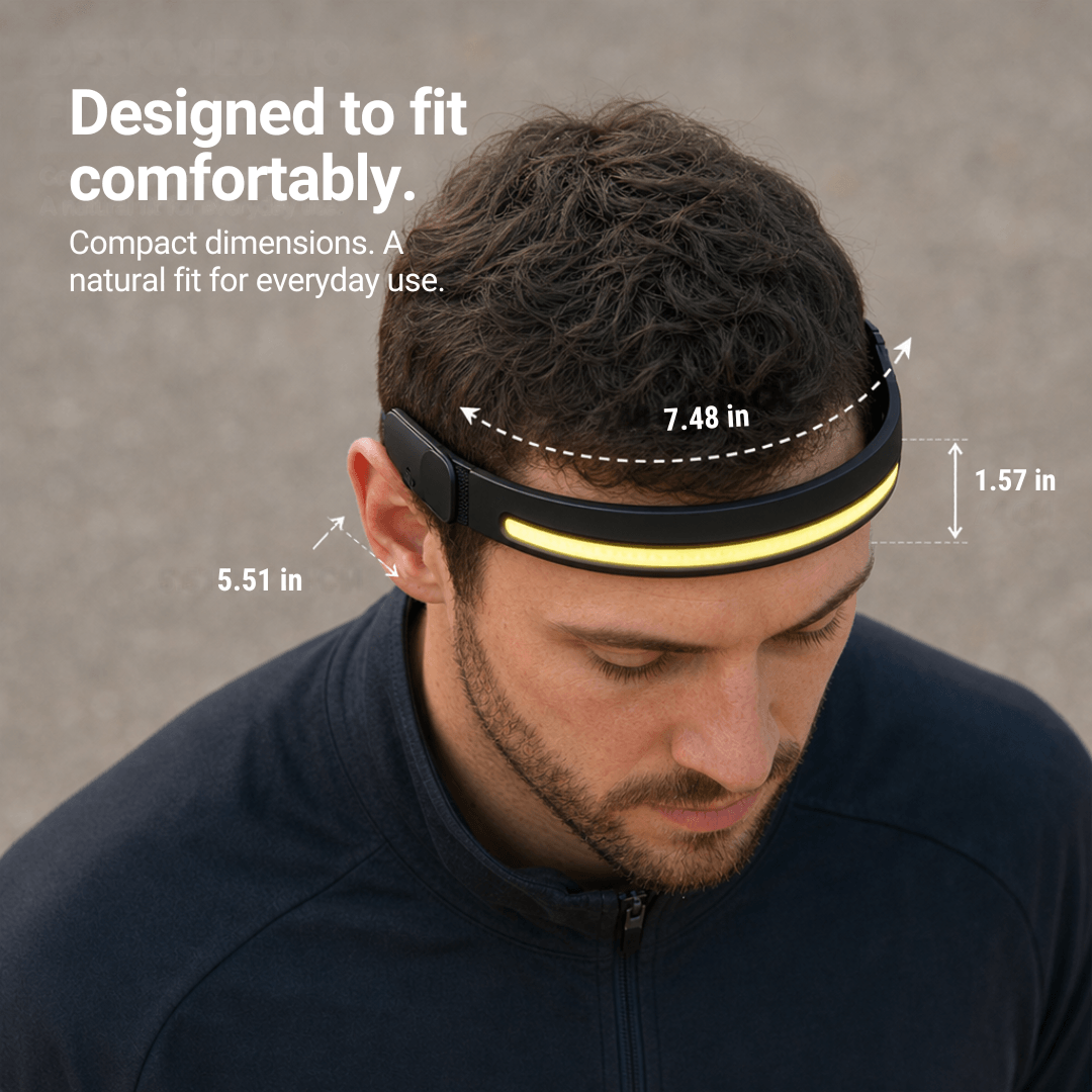 LED Headlamp Pro MAX, Also Wearable on the Neck – view 23