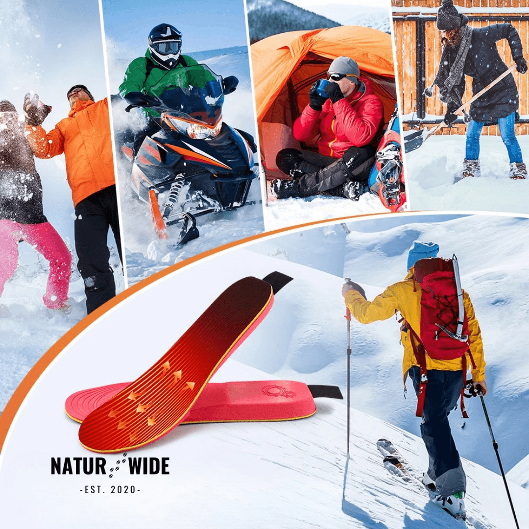 App-Controlled Smart Rechargeable Heated Insoles