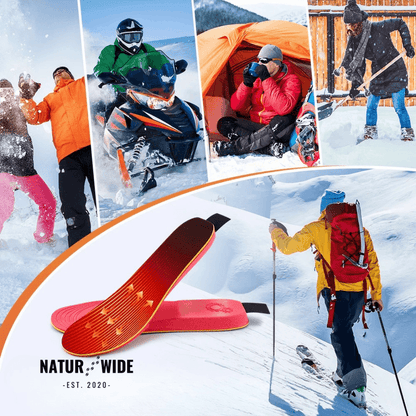 App-Controlled Smart Rechargeable Heated Insoles