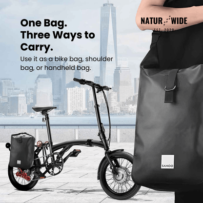 10L Waterproof Bike Rack Trunk Bag & Pannier