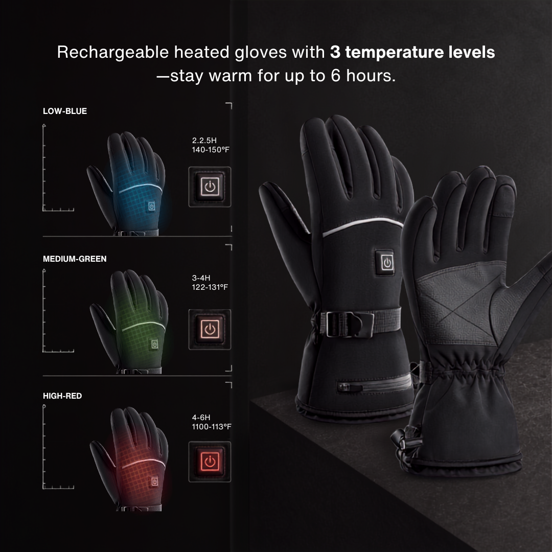 Heated Gloves with Batteries & 3 Heat Levels – view 16