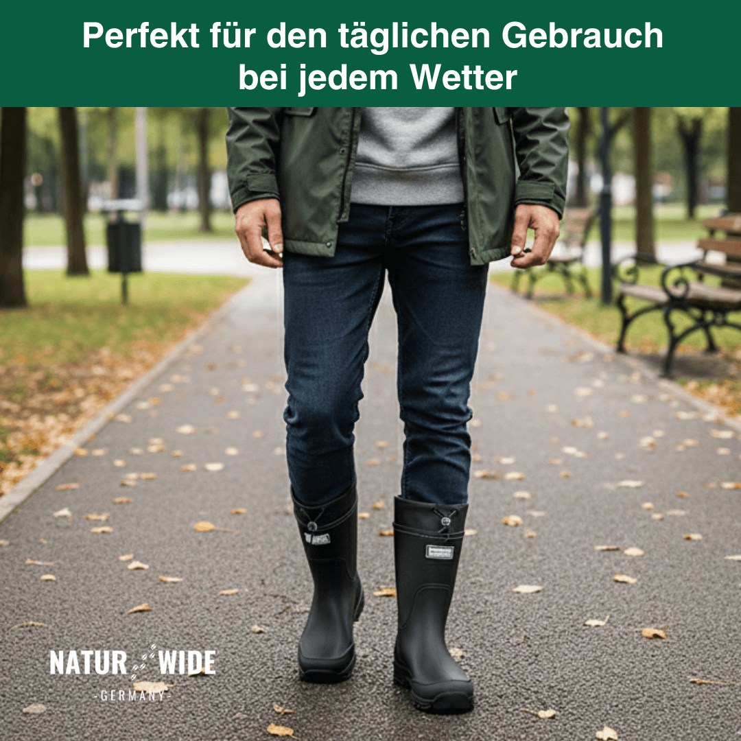 Waterproof Outdoor Rubber Boots Unisex – Slip-Resistant, Durable & Long-Lasting