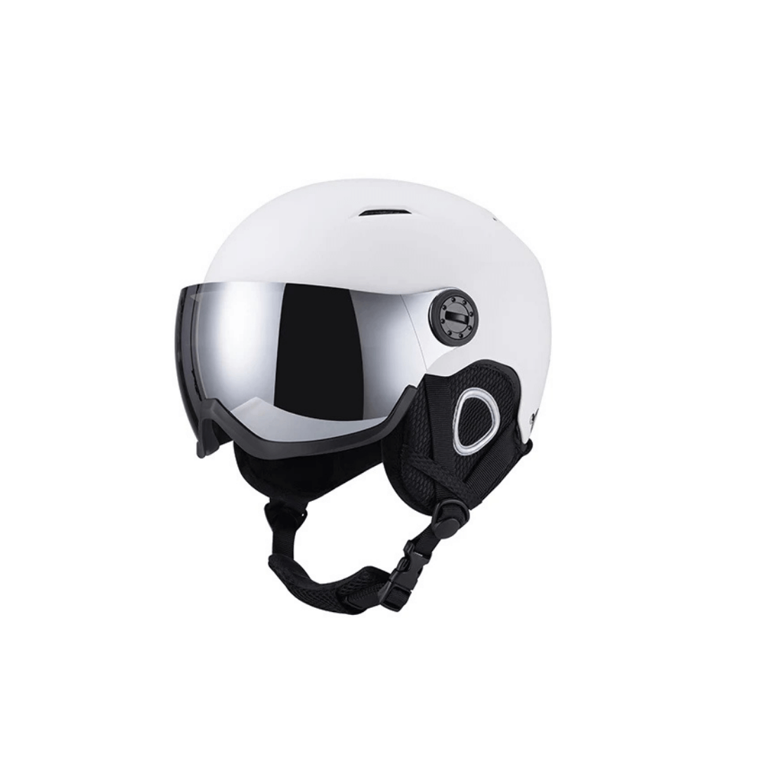 Premium Ski Helmet with Integrated Goggles – Warm &amp; Shockproof