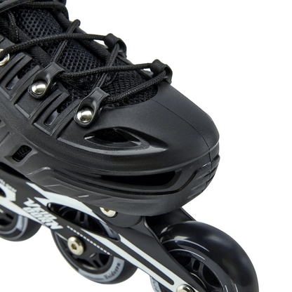 Adjustable Inline Skates for Kids and Adults Full Lights Up PU Wheels Outdoor Roller Skates Aluminum Alloy Bracket