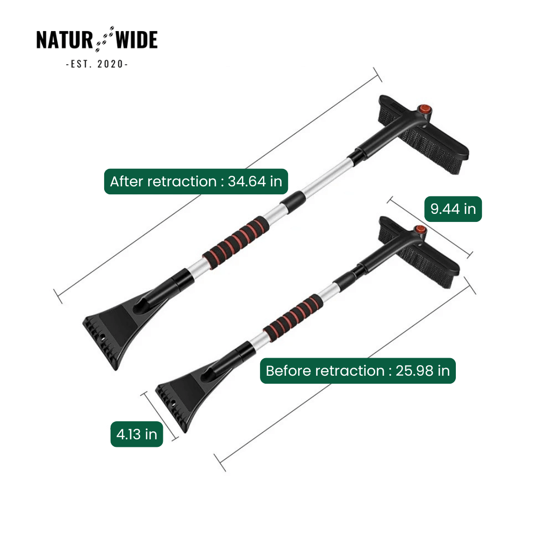 Extendable Snow Shovel & Ice Scraper