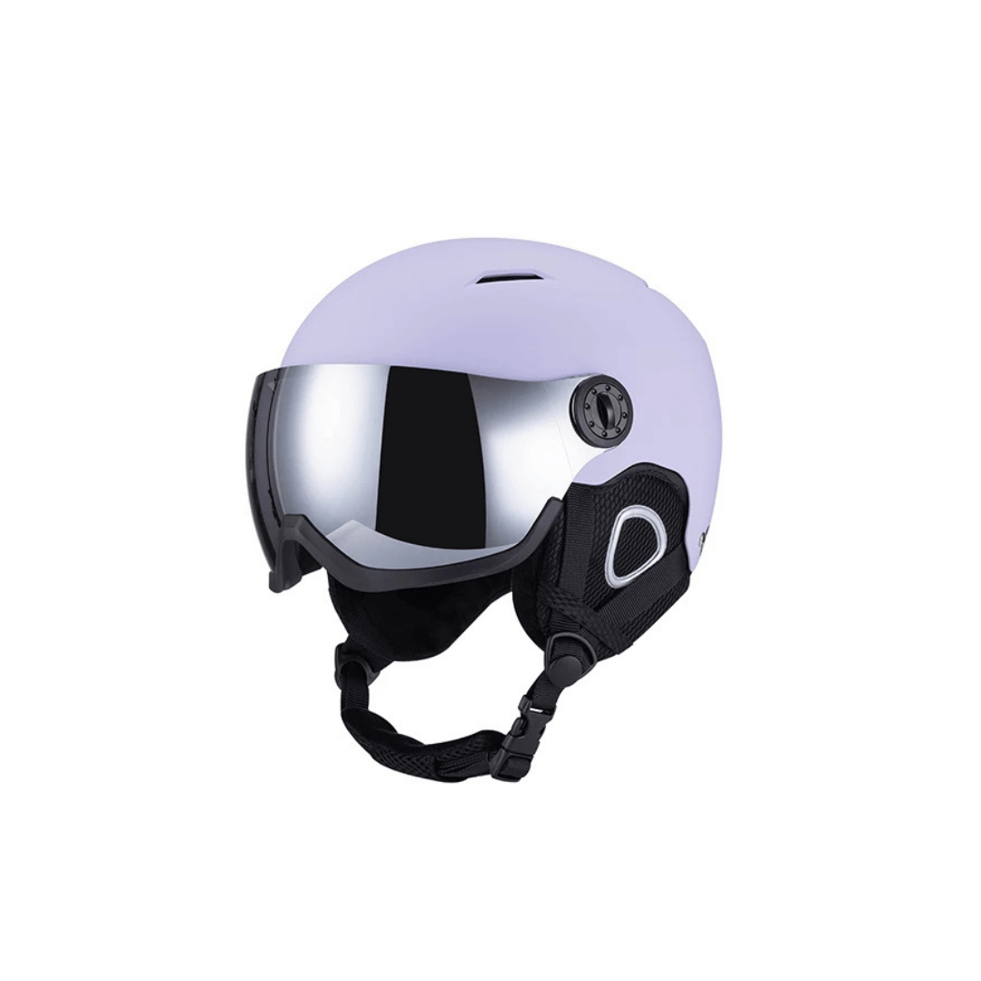 Premium Ski Helmet with Integrated Goggles – Warm &amp; Shockproof