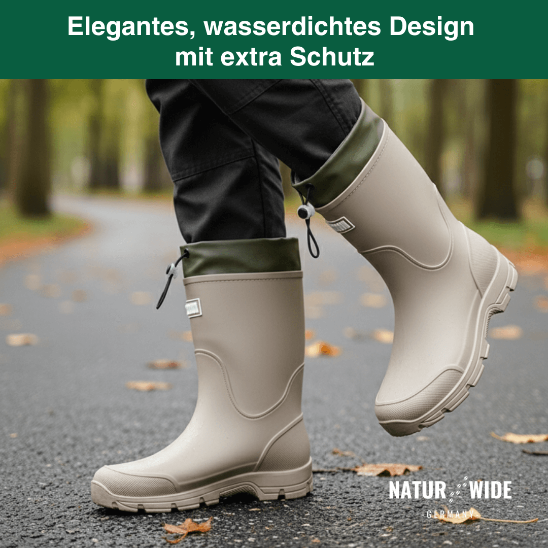 Waterproof Outdoor Rubber Boots Unisex – Slip-Resistant, Durable & Long-Lasting
