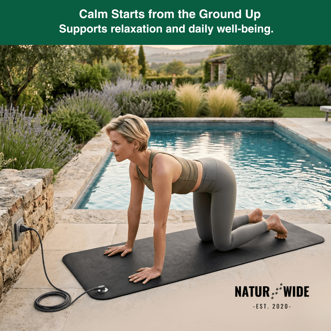 Grounding Mat for Sleep, Pain Relief & Wellness – Indoor Earthing