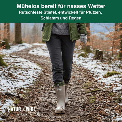 Waterproof Outdoor Rubber Boots Unisex – Slip-Resistant, Durable & Long-Lasting