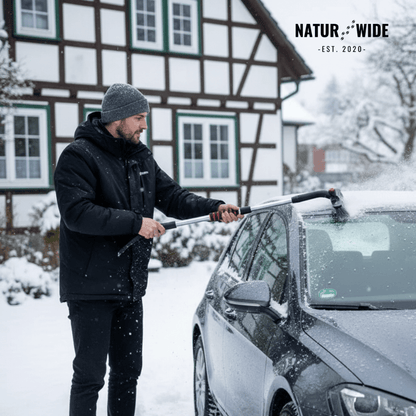 Extendable Snow Shovel & Ice Scraper