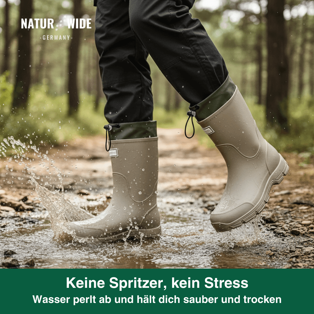 Waterproof Outdoor Rubber Boots Unisex – Slip-Resistant, Durable & Long-Lasting