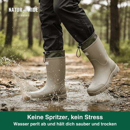 Waterproof Outdoor Rubber Boots Unisex – Slip-Resistant, Durable & Long-Lasting