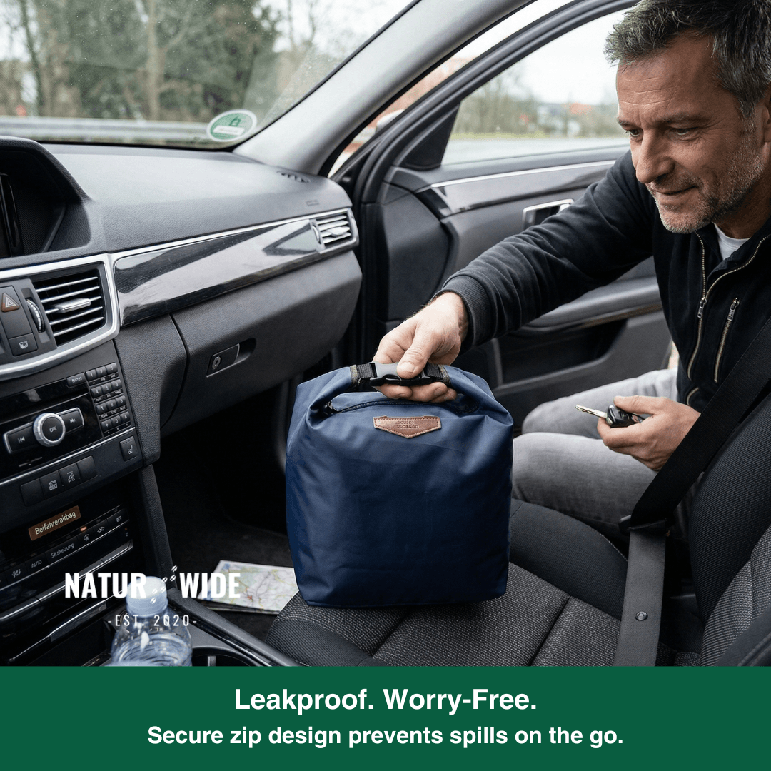 Insulated Portable Lunch Bag & Food Storage Handbag