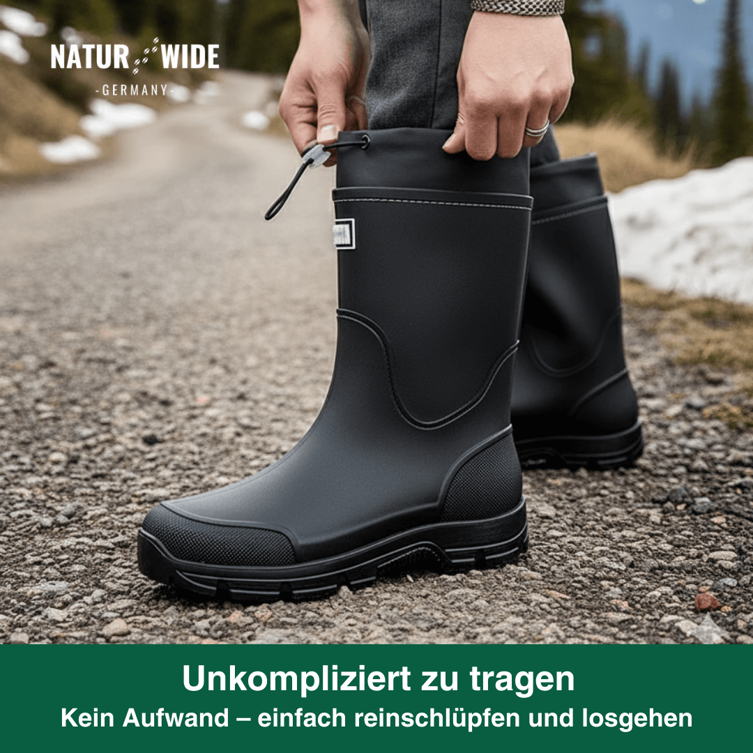 Waterproof Outdoor Rubber Boots Unisex – Slip-Resistant, Durable & Long-Lasting