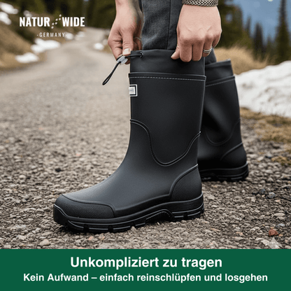 Waterproof Outdoor Rubber Boots Unisex – Slip-Resistant, Durable & Long-Lasting