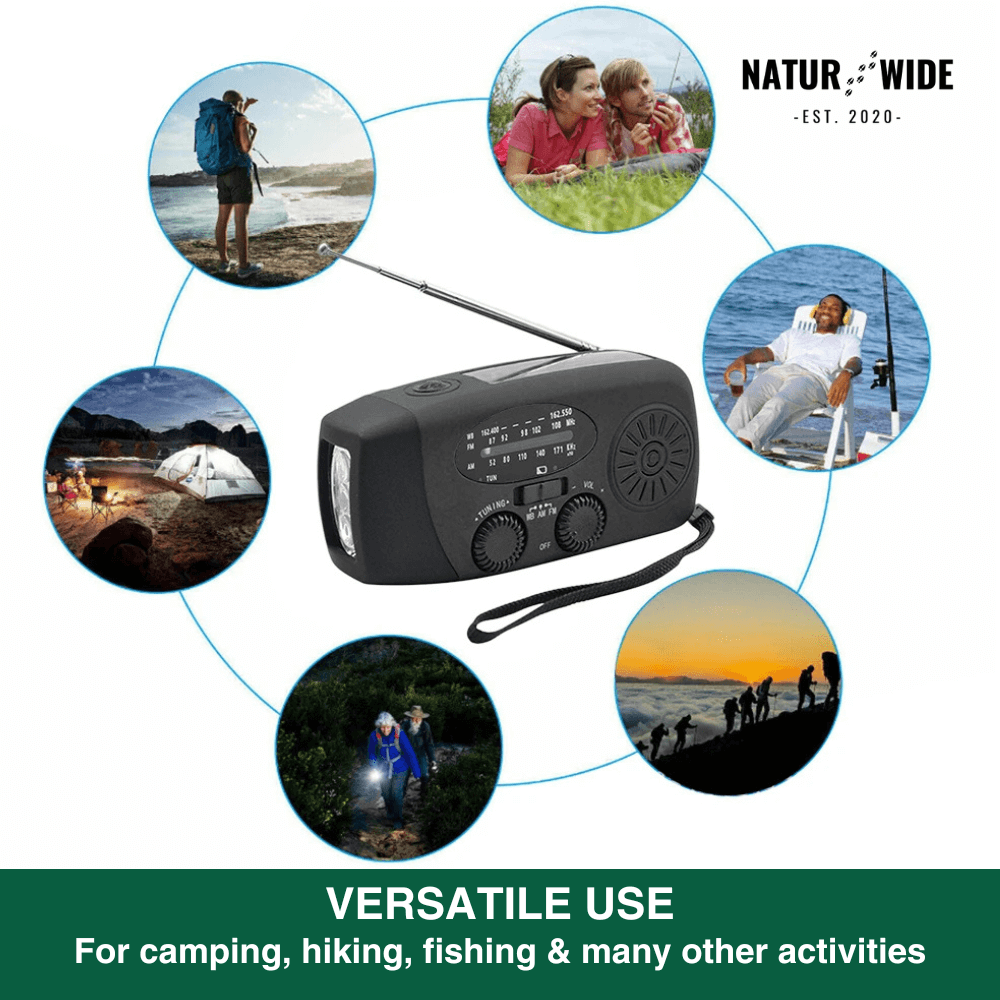 Emergency All in One Radio – Energy and information in emergencies
