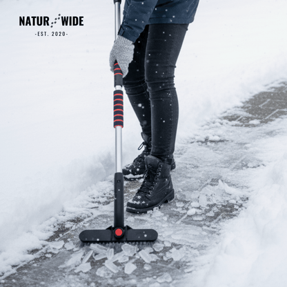 Extendable Snow Shovel & Ice Scraper