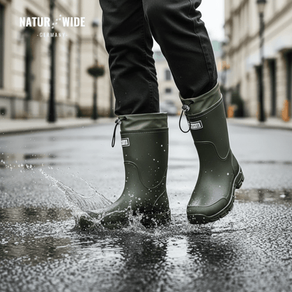 Waterproof Outdoor Rubber Boots Unisex – Slip-Resistant, Durable & Long-Lasting
