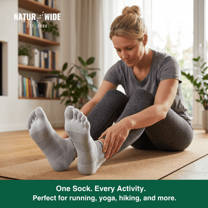 Split-Toe Sports Socks – Quick-Dry Running & Cycling