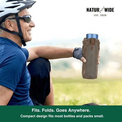 Tactical MOLLE Foldable Water Bottle Pouch