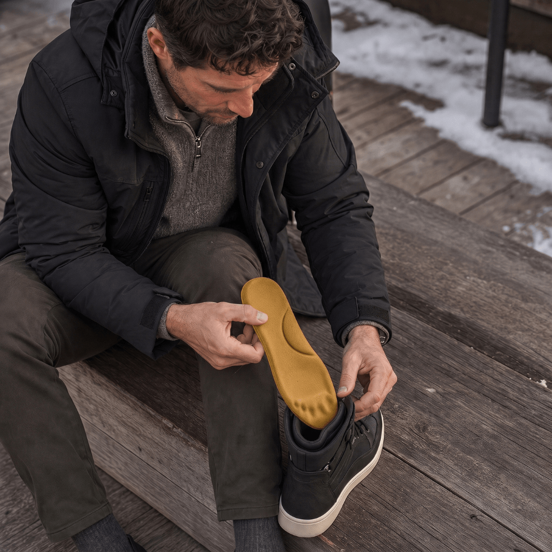 Winter Self-Heating Insoles – Memory Foam, Fur &amp; Extra Warm Shoe Inserts