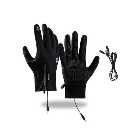 Heated Gloves (Power Bank Powered) – Waterproof & Windproof