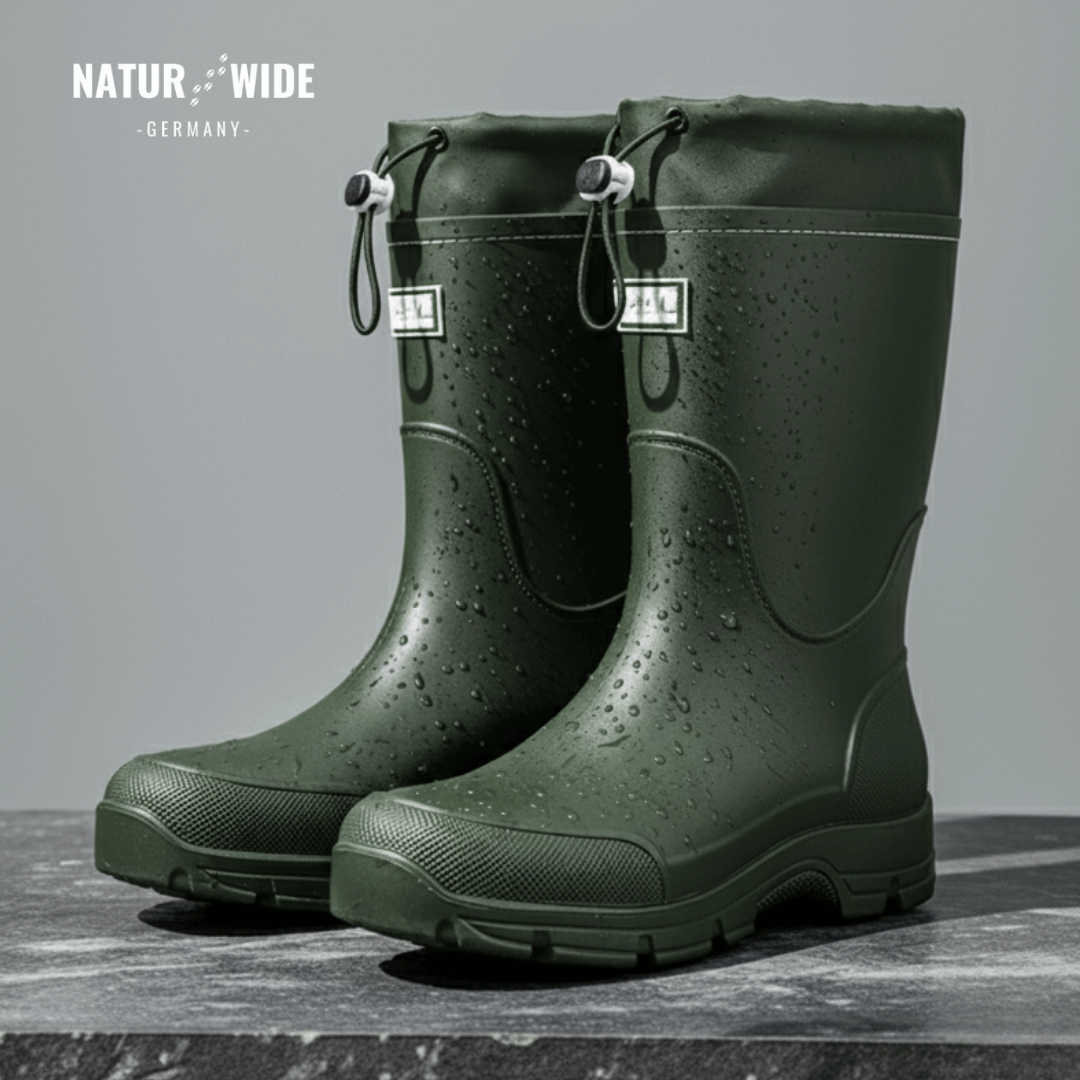 Waterproof Outdoor Rubber Boots Unisex – Slip-Resistant, Durable & Long-Lasting